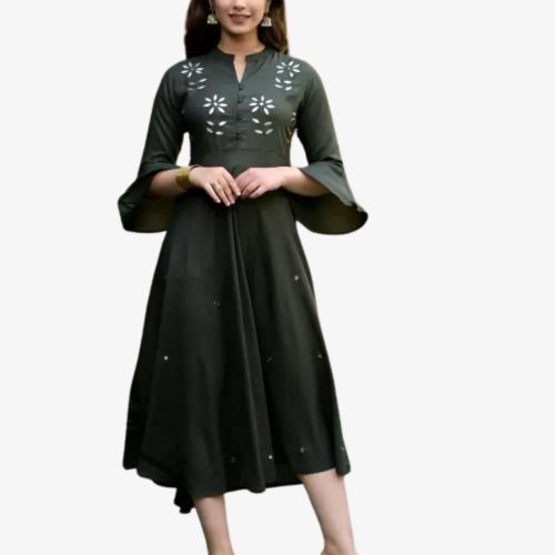 Viscose Rayon Anarkali Kurta