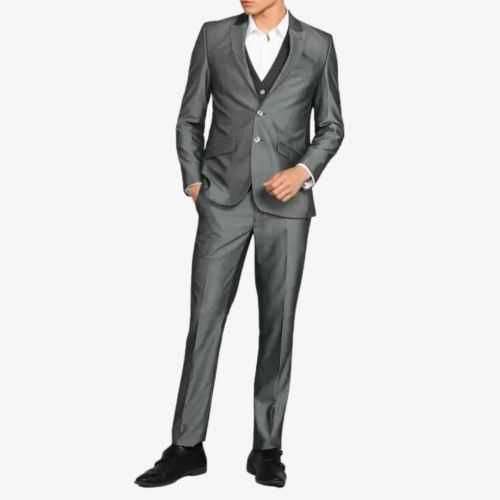 Slim Fit Three-Piece Suit