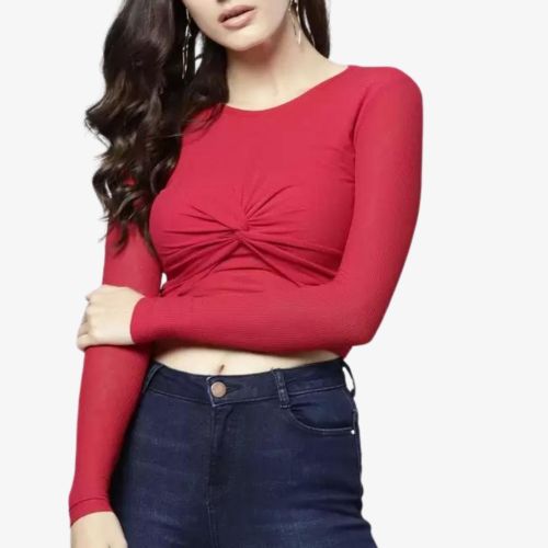 Women Knotty Crop top