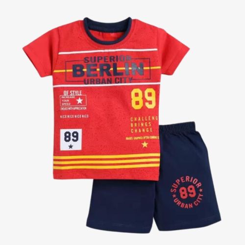Casual T-shirt Shorts For Boys