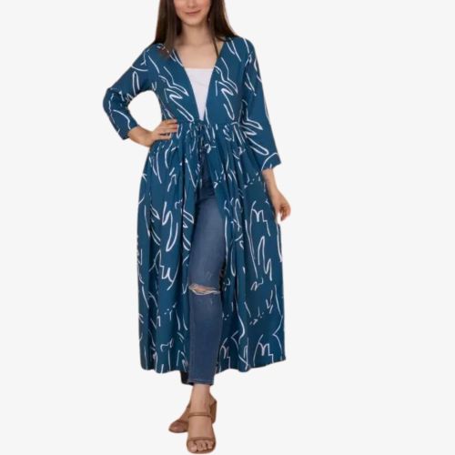 Women Flared  Printed Shrug