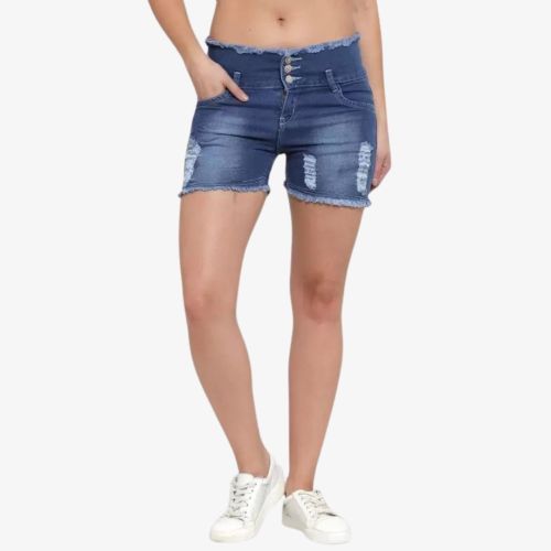 Dyed/Washed Women Denim Hotpants