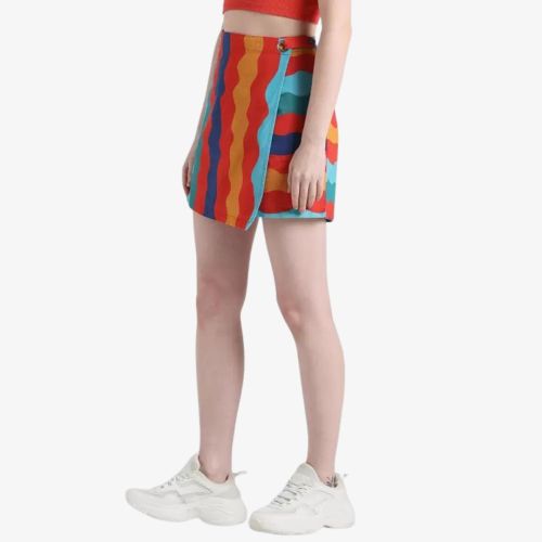 Printed Women Multicolor Short