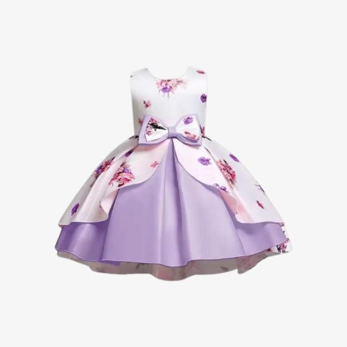 Girl Floral Printed Frock