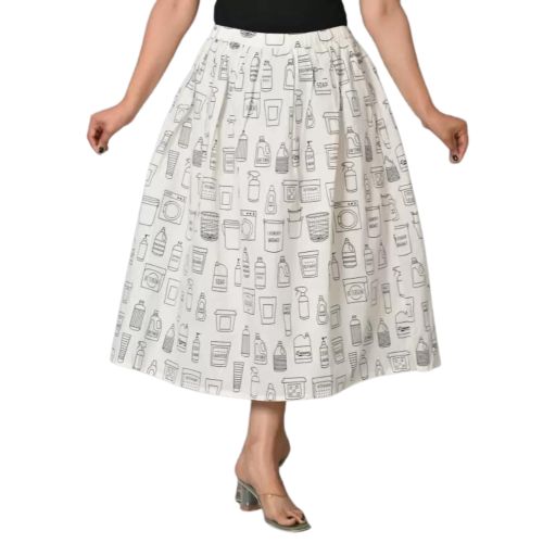 Printed Women Regular Skirt
