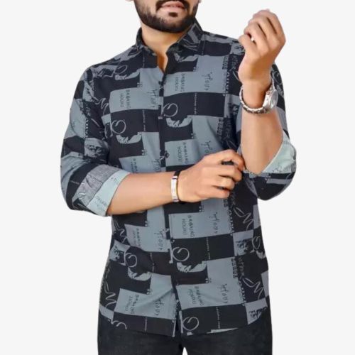 Fit Printed Casual Shirt