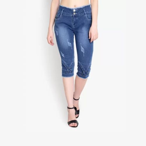 Women Denim Capri