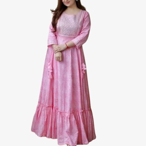 Cotton Anarkali Kurta