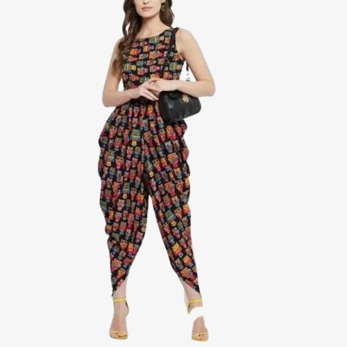 Women  Dhoti/Owl Jumpsuit