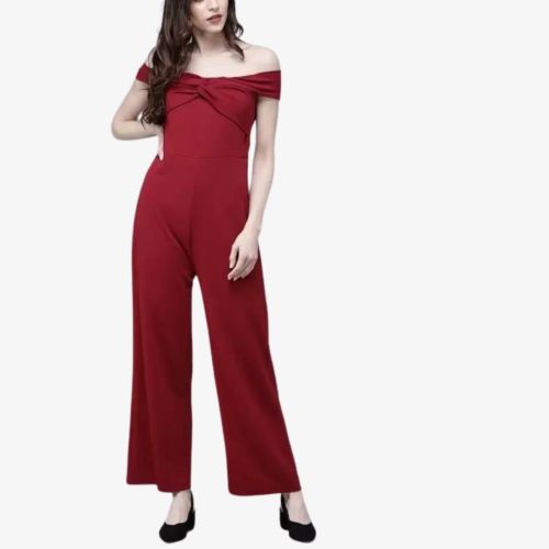 Off Shoulder Neck Women Jumpsuit