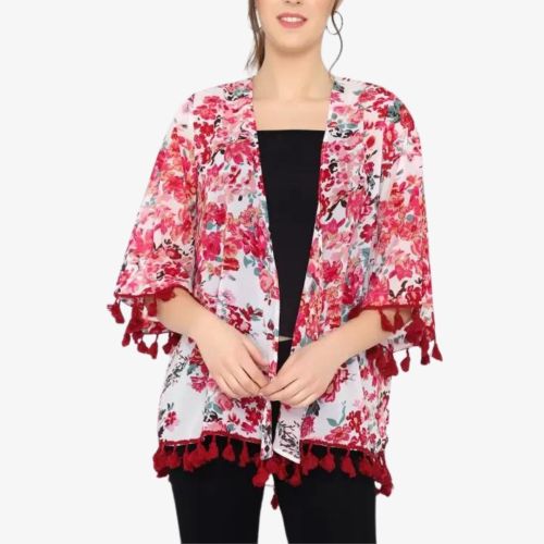 Women  3/4th Loose Sleeve Shrug