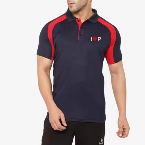 Men Colorblock Sport Polo