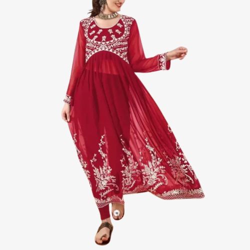 Women Georgette Anarkali