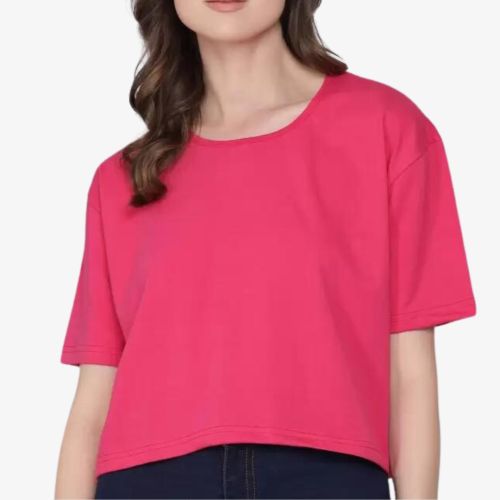 Casual Regular Sleeves Solid Women Top