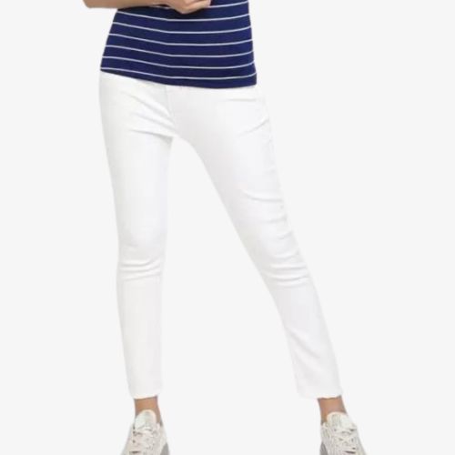 Women Regular White Jeans