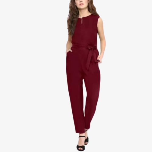 Solid Women Jumpsuit