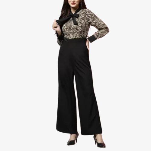 Animal Print Women Jumpsuit