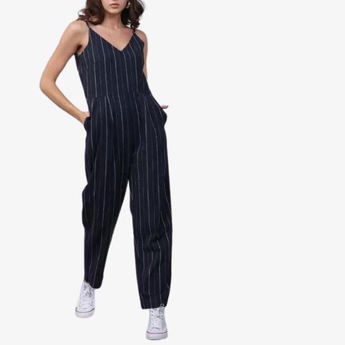 Striped Women Jumpsuit